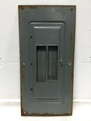 Square D 24 Space 120/240V Panel Door Only 27 1/4" x 13 3/8"