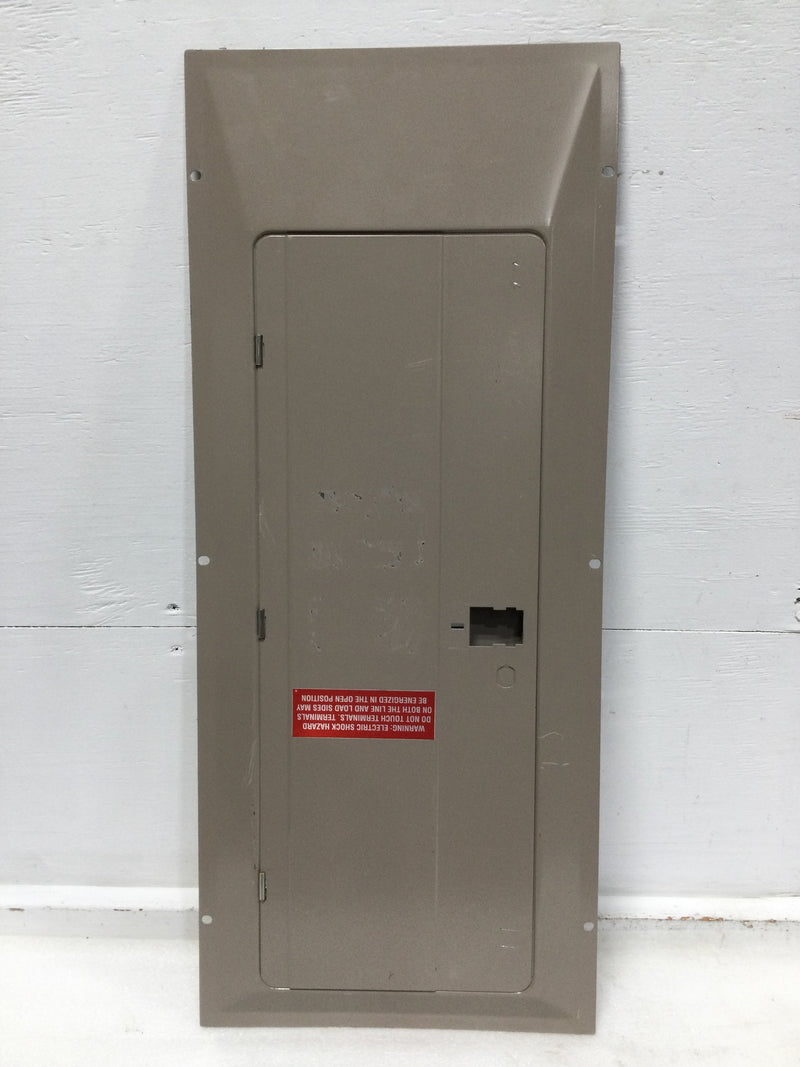 Eaton 225 Amp 32 Space 120/240V Panel Door w/Main 34 1/8" x 14 3/8" - Flaw
