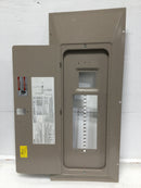 Eaton 225 Amp 32 Space 120/240V Panel Door w/Main 34 1/8" x 14 3/8" - Flaw