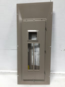 Eaton 225 Amp 32 Space 120/240V Panel Door w/Main 34 1/8" x 14 3/8" - Flaw