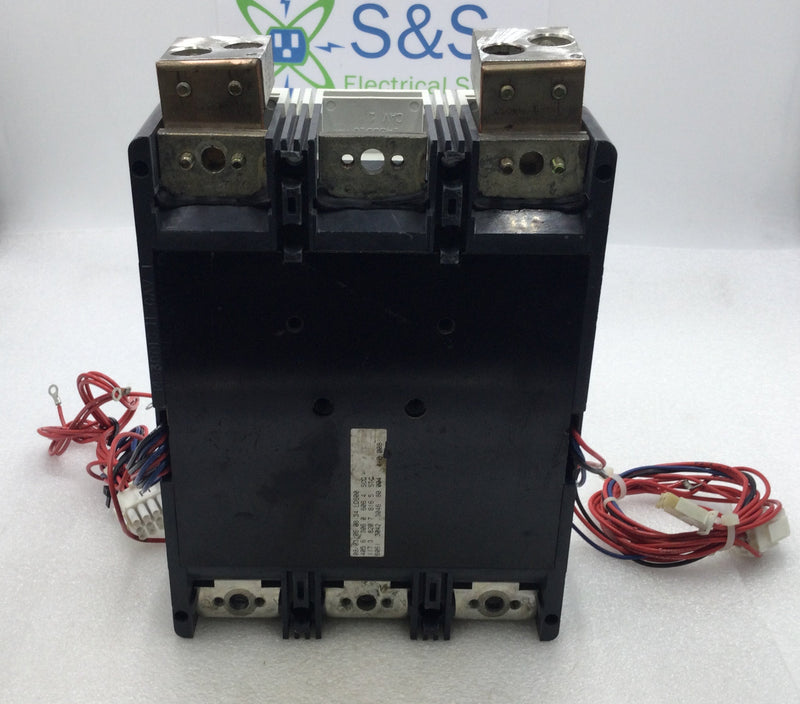 Eaton/Cutler-Hammer PHLD3600F 600 Amp 3 Pole 600V Breaker w/LT3400T Mag Trip