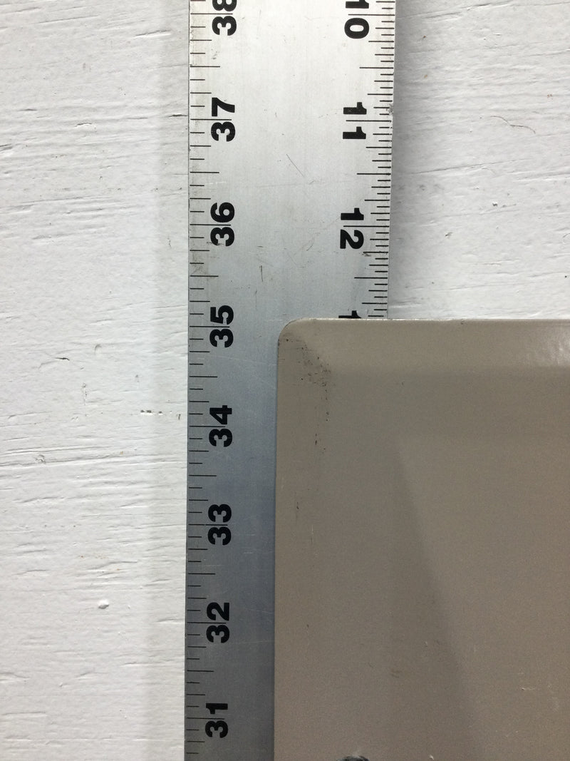 Cutler Hammer CH42L225G 225 Amp 42 Space 120/240V Panel Door 35 1/8" x 15 3/8"