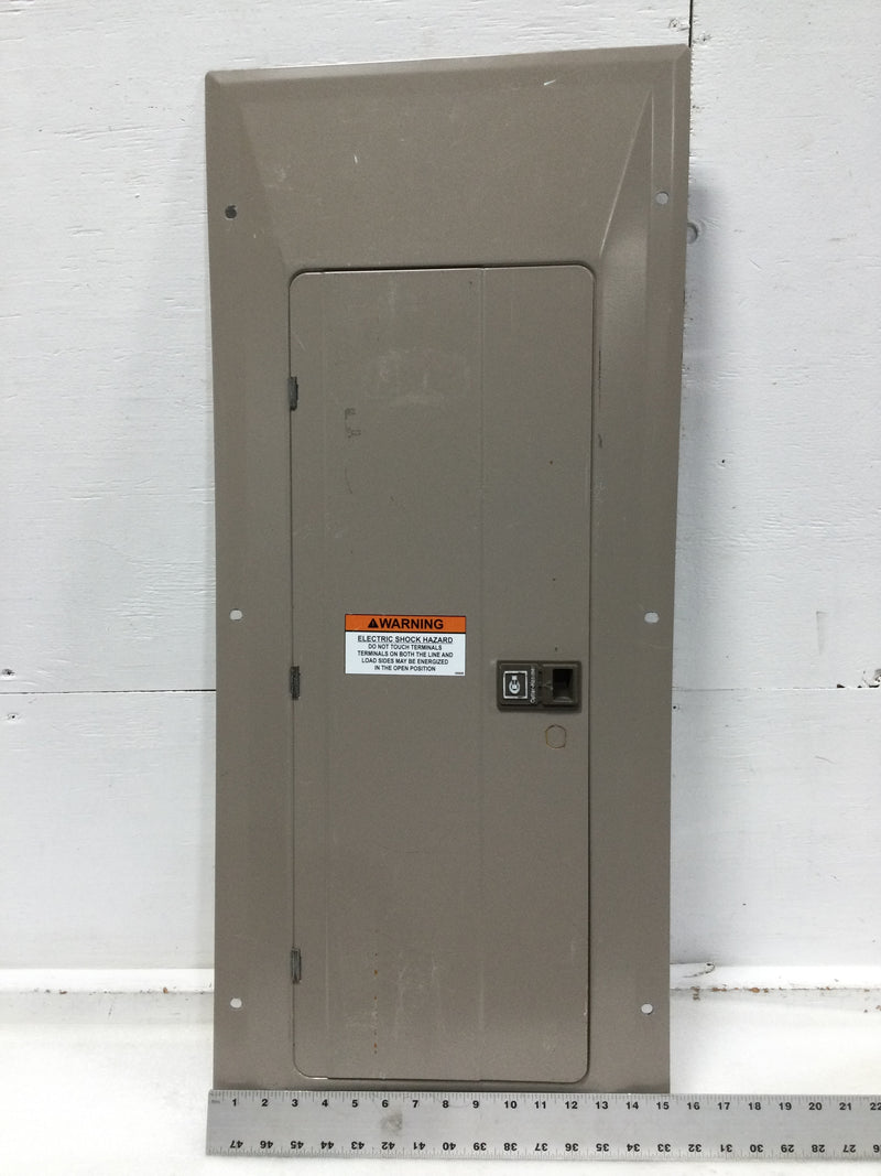 Cutler Hammer CH42L225G 225 Amp 42 Space 120/240V Panel Door 35 1/8" x 15 3/8"