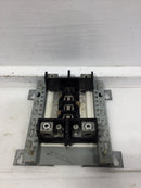 FPE RH108-16-200DL 150/200 Amp 4 Space 120/240 VAC Load Center Guts Only 9" X 9"