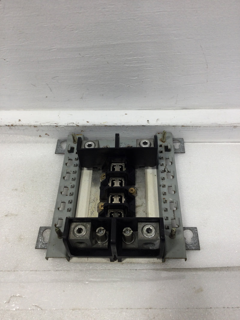 FPE RH108-16-200DL 150/200 Amp 4 Space 120/240 VAC Load Center Guts Only 9" X 9"