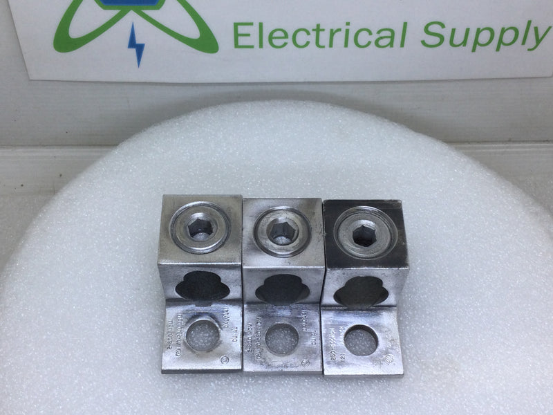 GE DXLCA41 Single Barrel Mechanical Lug w/1/2" Mounting Hole