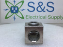 Ilsco D1027 TA-600 600Kcmil-2 AL9CU Aluminum Mechanical Lug 1/2" Mounting Hole