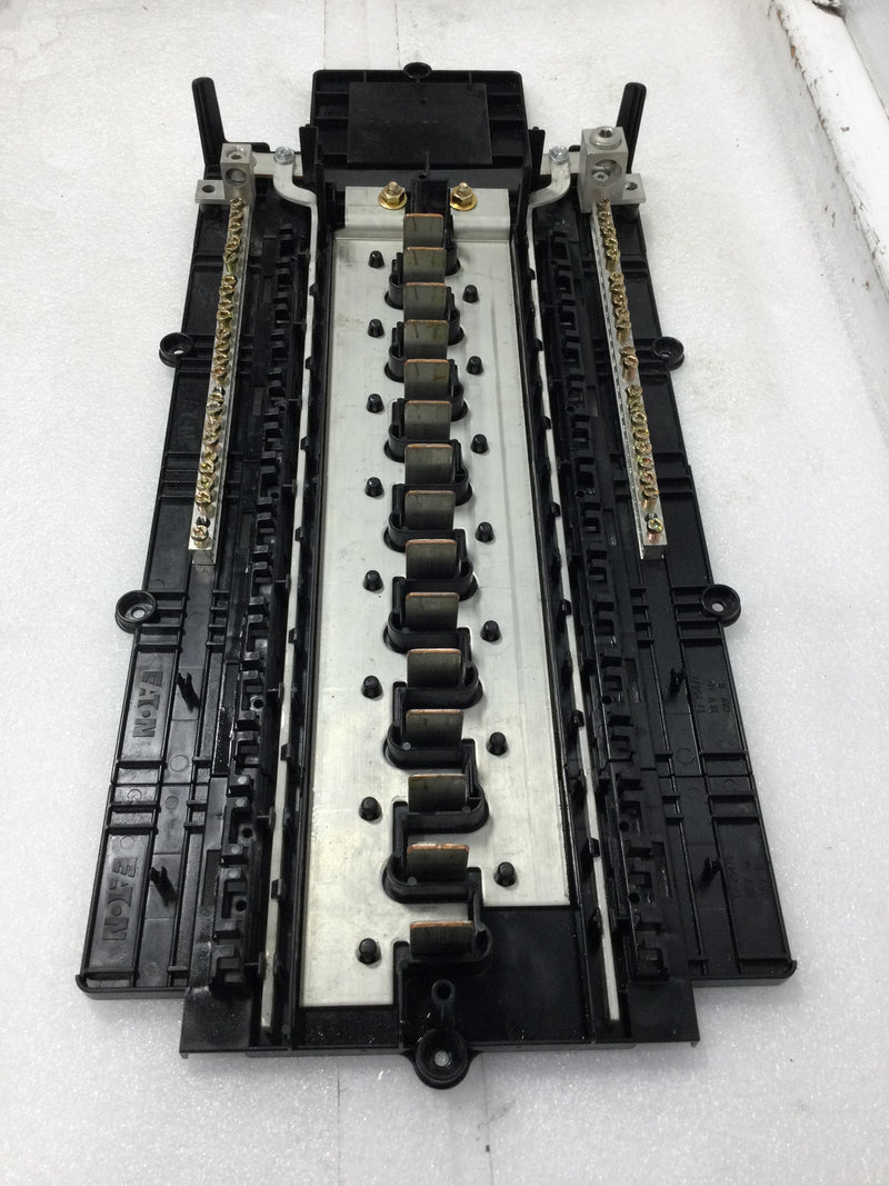 Eaton BRP30NC200 200 Amp 15 Space 120/240 VAC Load Center Guts Only 9" X 22"