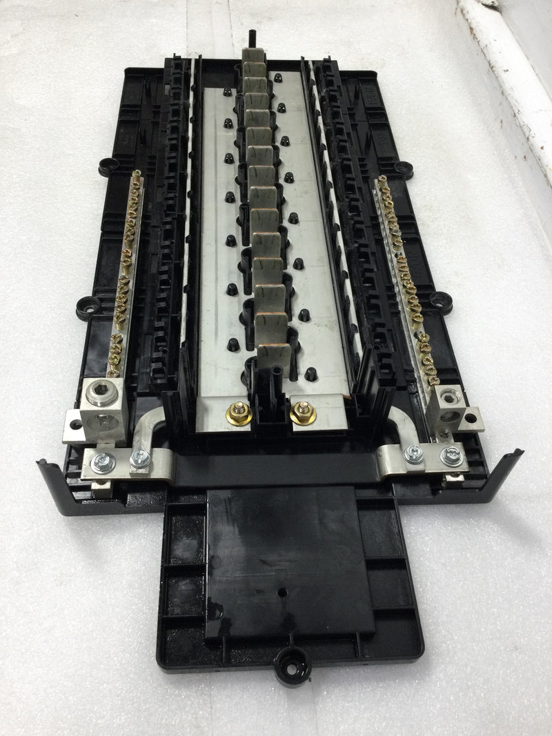 Eaton BRP30NC200 200 Amp 15 Space 120/240 VAC Load Center Guts Only 9" X 22"