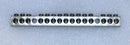 Square D QOC30U 17 Position Grounding Bar 5 3/8" x 1/2"