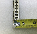 Square D QOC30U 17 Position Grounding Bar 5 3/8" x 1/2"
