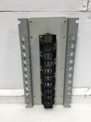 FPE X125-1624C 125 Amp 8 Space 120/240 VAC ML Load Center Guts Only 7" X 12.5"