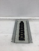 FPE X125-1624C 125 Amp 8 Space 120/240 VAC ML Load Center Guts Only 7" X 12.5"
