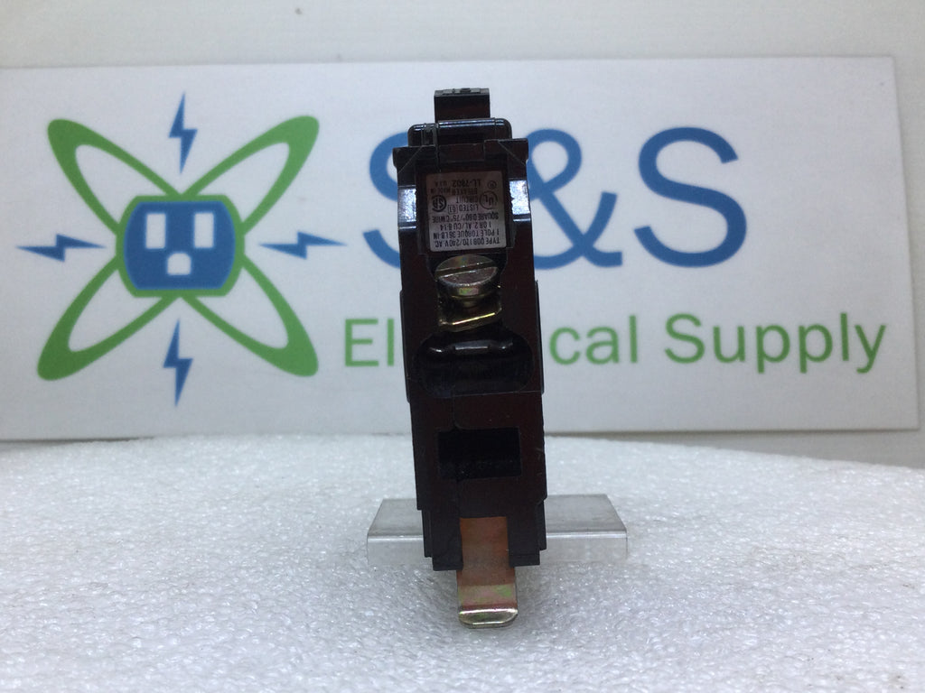 Qob115 Square D QOB115 15 Amp 1 Pole 120/240V Bolt-On Circuit Breaker - Black