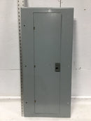 General Electric TLM32DCD 200A 32S 120/240V Panel Door w/Main 34 1/2" x 15 3/8"