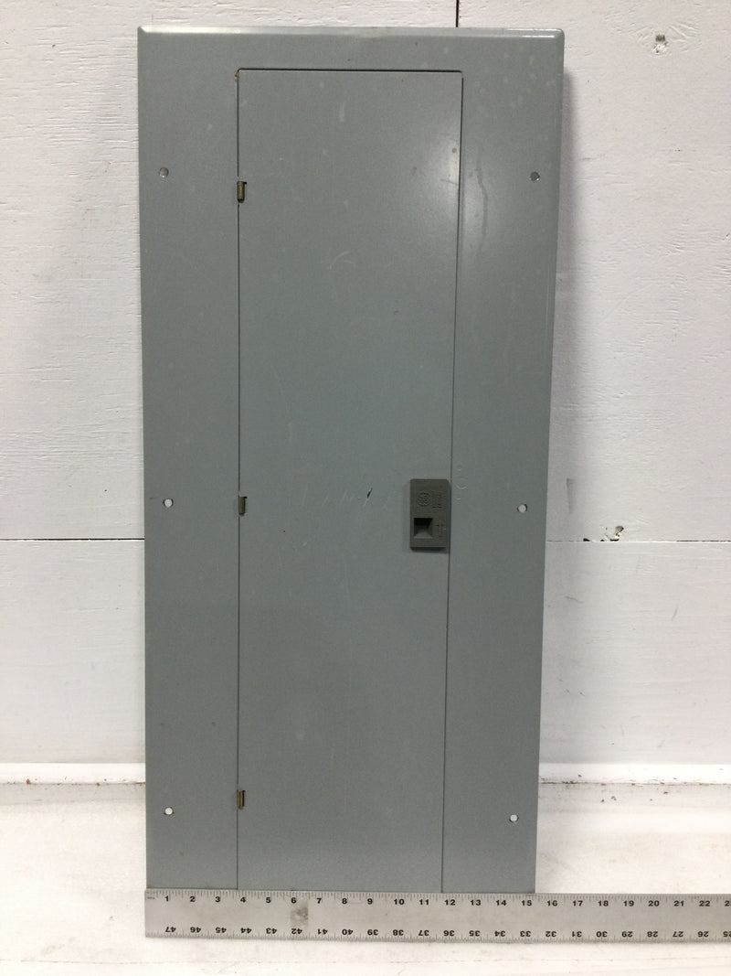 General Electric TLM32DCD 200A 32S 120/240V Panel Door w/Main 34 1/2" x 15 3/8"