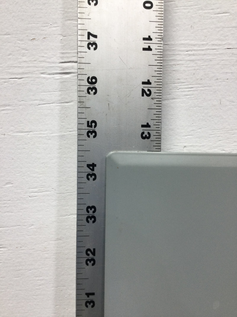 General Electric TLM32DCD 200A 32S 120/240V Panel Door w/Main 34 1/2" x 15 3/8"
