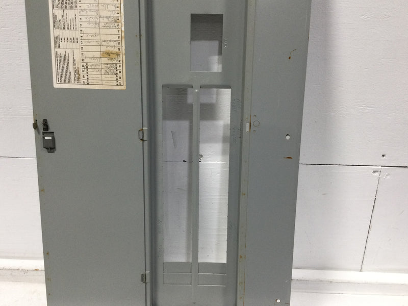 GE TLM32ACD 32 Space Load Center Panel Door w/Main 36 3/4" x 15 3/8"