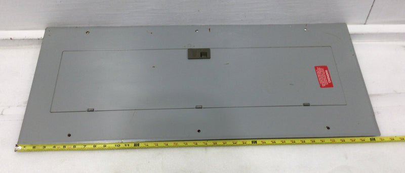 GE TLM32ACD 32 Space Load Center Panel Door w/Main 36 3/4" x 15 3/8"