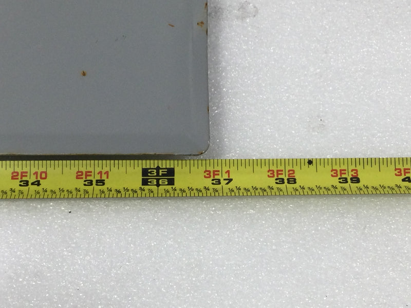 GE TLM32ACD 32 Space Load Center Panel Door w/Main 36 3/4" x 15 3/8"