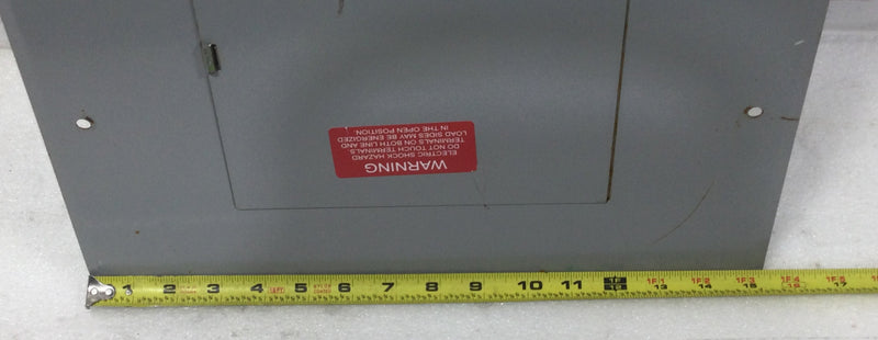 GE TLM32ACD 32 Space Load Center Panel Door w/Main 36 3/4" x 15 3/8"