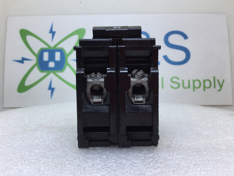 Crouse-Hinds MP260 60 Amp 2 Pole 120/240V Circuit Breaker - Cosmetic Flaw