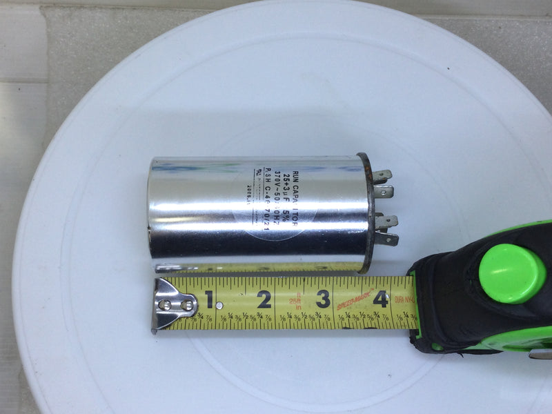 C-40/70/21 25+3uF+/-5% 370V 50/60HZ Run Capacitor