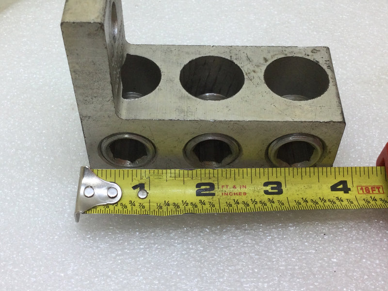 Ilsco D2575 600-2 AL9CU 3 Barrel Mechanical Lug