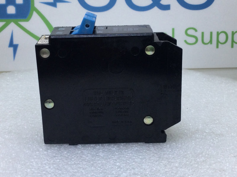 Bryant BD1515 15 Amp 2 Pole 120/240V Twin/Tandem Circuit Breaker - Cosmetic Flaw