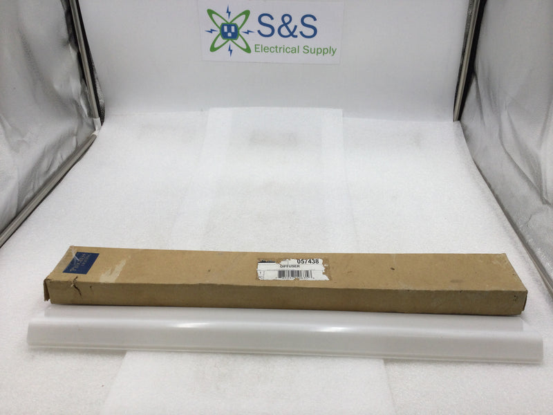 Progress Lighting 057438 Replacement White Acrylic Diffuser 3" X 24"