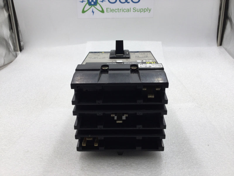 Square D FH36070 70 Amp 3 Pole 600V Type FA I-Line Circuit Breaker