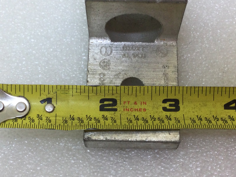 Ilsco D1027 TA-600 600Kcmil-2 AL9CU Aluminum Mechanical Lug 3/8" Mounting Hole