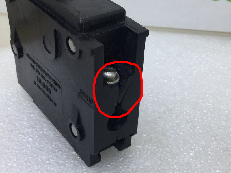 Bryant BR115 15 Amp 1 Pole 120/240V Type BR Circuit Breaker - Cosmetic Flaw