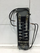 Square D QON Series 200A 12 Space Main Lug Split Off Bus Bar Guts Only 6"X20.5"