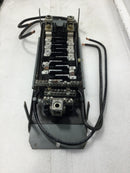 Square D QON Series 200A 12 Space Main Lug Split Off Bus Bar Guts Only 6"X20.5"