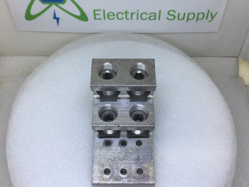 CMC 4ABV-750-1  750kcmil-1/0 CU9AL Aluminum Mechanical Lug