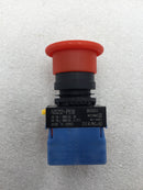 Koino NS22-PEM/300524 22mm Stop Push Button/Switch 3 Amp 250V w/NO & NC Contacts