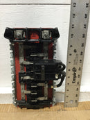 GE TX1615S/F 150 Amp 16 Space 120/240V Split Bus Load Center Guts Only 7" X 11"