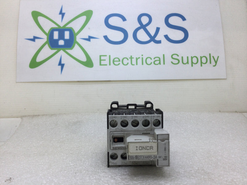 Lot of 36 Siemens 3TH2022-0BB4 Control Relay 10 Amp 230-690 VAC 2NO + 2NC Contacts