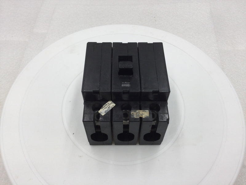 Square-D QE3100VH 100 Amp 3 Pole 240V 22kA Circuit Breaker