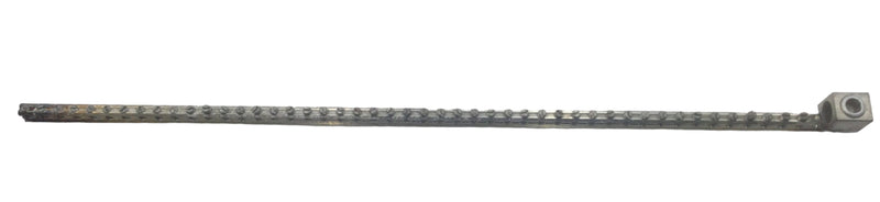 ITE GQF42C 50 Position 4-14 AWG 120/240V Grounding Bar 24 7/8" x 1 5/8"