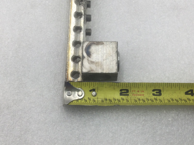 ITE GQF42C 50 Position 4-14 AWG 120/240V Grounding Bar 24 7/8" x 1 5/8"