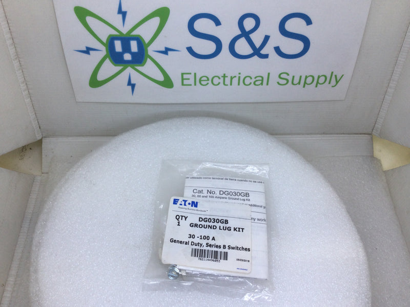 Eaton DG030GB 30 to 100 Amp General Duty Series B Switches Ground Lug Kit