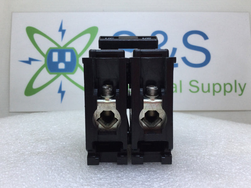 Challenger C245 45 Amp 2 Pole 120/240V Type C Circuit Breaker - Printed Face