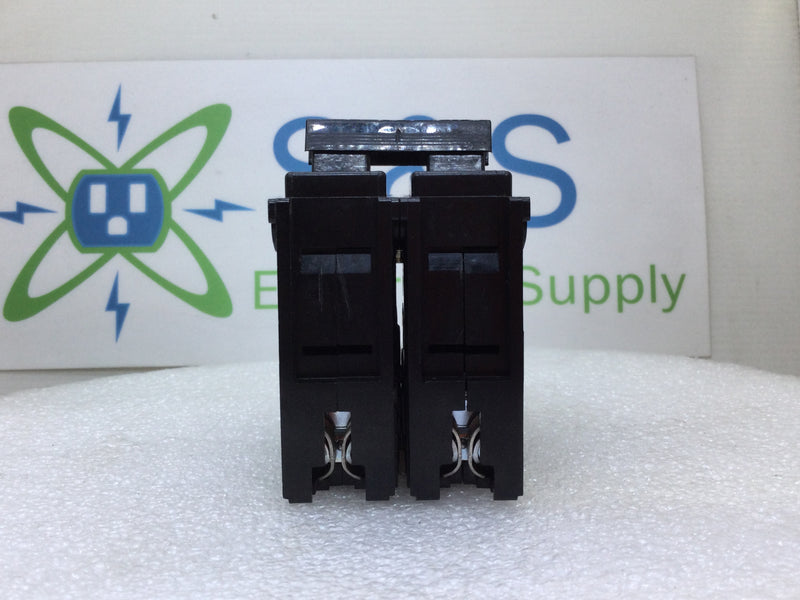 Challenger C225 25 Amp 2 Pole 120/240V Type C Circuit Breaker - Sticker Face