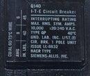 ITE/Siemens Q140 40 Amp 1 Pole 120/240V QP Circuit Breaker - Cosmetic Flaw