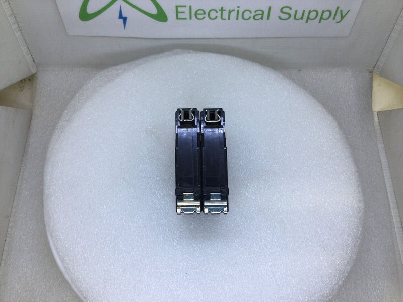 Cutler Hammer CH220 20 Amp 2 Pole 120/240V Breaker - Metal Feet 1/2 Notch