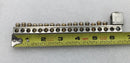 Cutler-Hammer 18 Position 4-14 AWG 120/240V Grounding Bar 6 3/8" x 1 1/8"