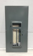 Square D QOC30U 200 Amp 30 Space Panel Door w/Main Only 29 7/8" x 14 1/4"