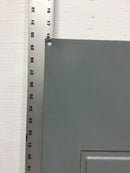 Square D QOC30U 200 Amp 30 Space Panel Door w/Main Only 29 7/8" x 14 1/4"
